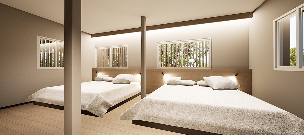 寝室のイメージ