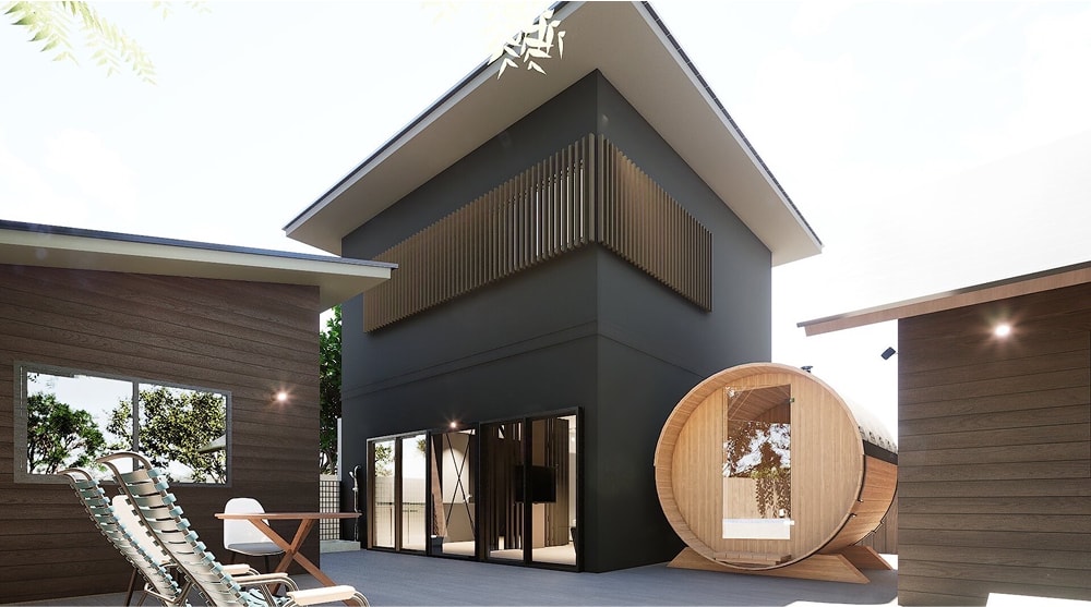 VILLA ONE 滋賀マキノの外観