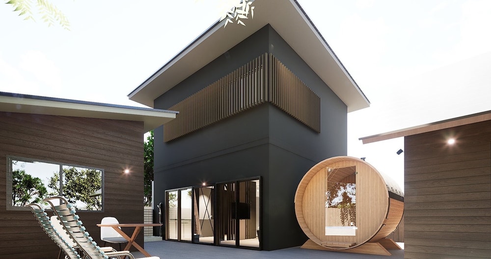VILLA ONE 滋賀マキノの外観